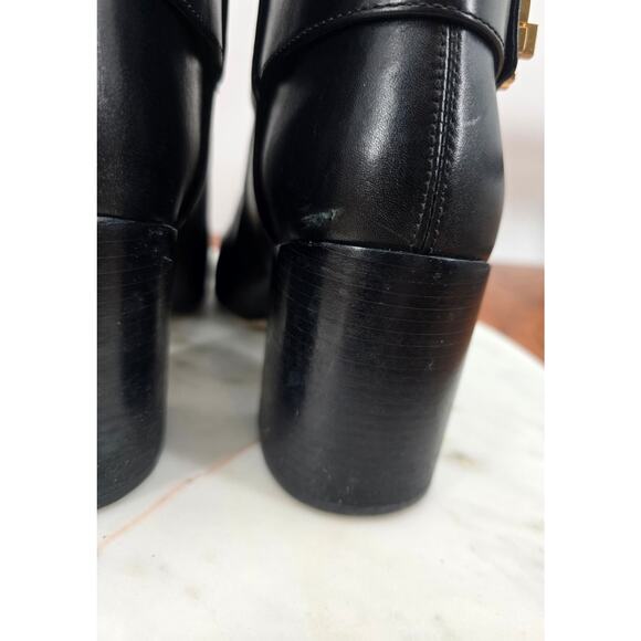 Tory Burch Kira 70MM Leather Ankle Boots - Picture 3 of 9